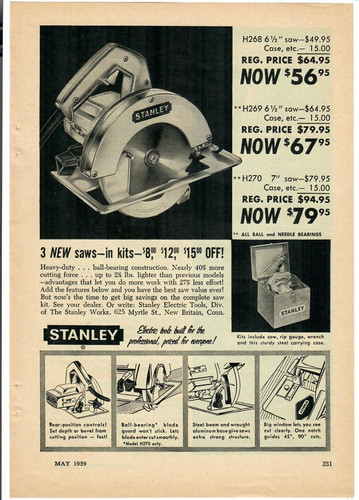 1959 stanley vintage - stanley,