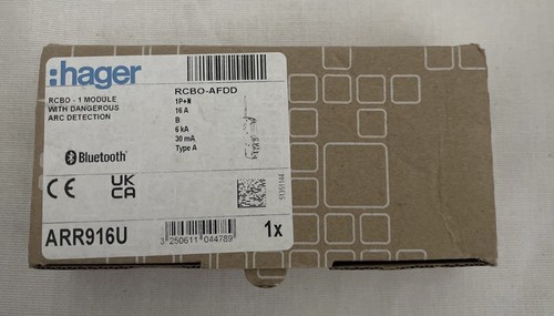 Hager arr916u rcbo - hager, 16a