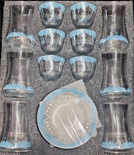 Turkish arabic tea set - turkish,