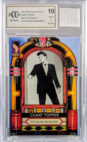 2007 press pass elvis - press,