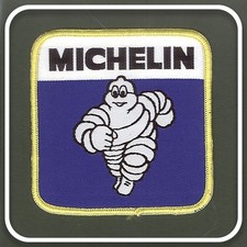 MICHELIN MAN CLASSIC MOTOR CYCLE  CAR SCOOTER  LAMBRETT VESPA BADGE SEW ON PATCH