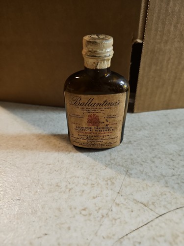 Vintage ballantine scotch - vintage, ballantine's