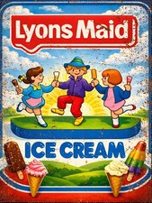 Lyons maid ice - lyons, metal