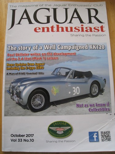Jaguar enthusiast magazine - jaguar, oct