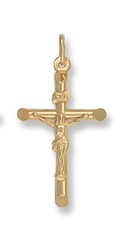 375 9ct Yellow Gold Crucifix