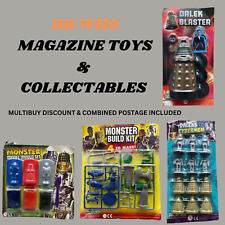 DR WHO MAGAZINE TOYS  &  COLLECTABLES BBC DOCTOR WHO DALEKS CYBERMEN TARDIS