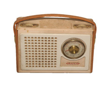 VINTAGE 1960's Decca Debonaire Deluxe - PORTABLE TRANSISTOR RADIO NOT TESTED