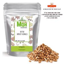 Bitter Raw Whole Apricot Kernels 100% Pure Premium Quality! 50g-2kg FREE P&P