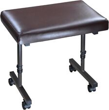 Beaumont Height Adjustable Footrest Foot Stool Leg Rest Support Footstool - NEW
