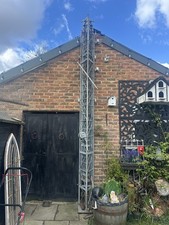 Lattice Wind Up Antenna Mast