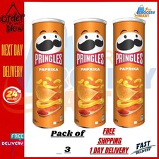 Pringles Paprika Crisps 185g