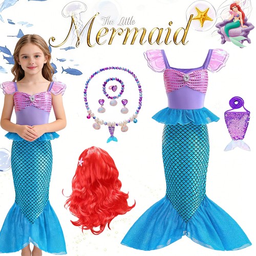 Ariel mermaid princess costume - ariel,