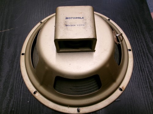 Vintage motorola golden voice - vintage,