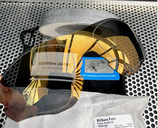OAKLEY EVZERO PATH | CUSTOM OPTICS REPLACEMENT LENS | BRONZE GOLD POLARISED