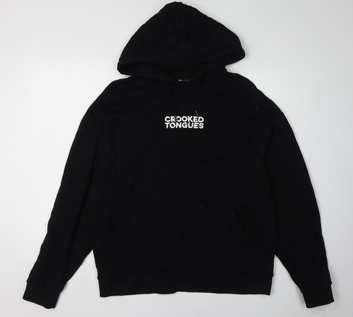 Crooked tongues men black - crooked,