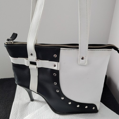 Unusual black white high - white,