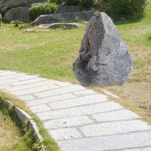 Artificial landscape rock - artificial,