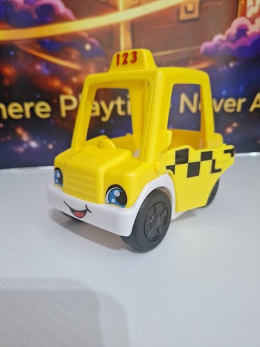 Little people taxi yellow - little, car
