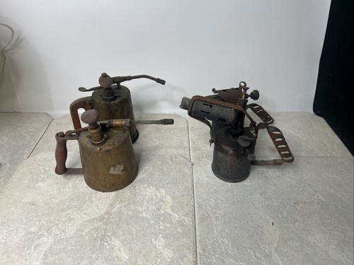 Vintage brass metal hand oil - vintage,