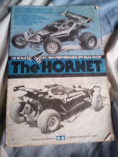 Tamiya hornet manual 1987 - tamiya,