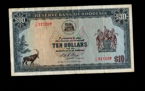 Reserve bank rhodesia - bank,
