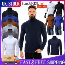 UK-Mens Roll Neck Jumper