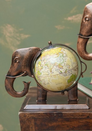 Metal elephant decorative - metal,