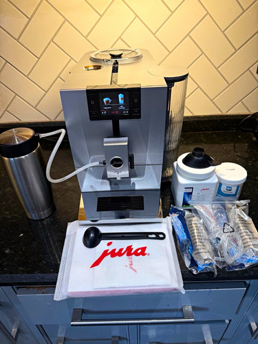 Jura ena silver bean cup - silver, bean-to-cup