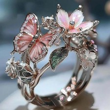 Open Adjustable Pink Vintage