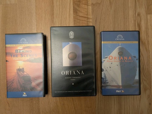 Cruises oriana vhs tape - oriana,