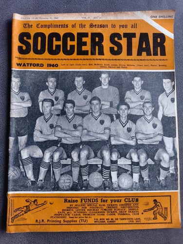 Soccer star magazine - star, watford