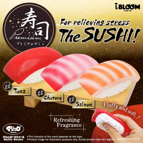 Ibloom squishy premium sushi - premium,