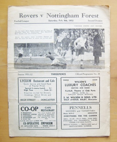 Doncaster rovers nottingham - doncaster,