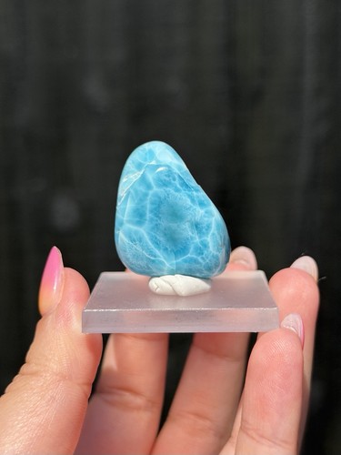 Larimar aaa grade tumbled - aaa,