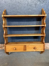 Pine Farmhouse Shelves Wall