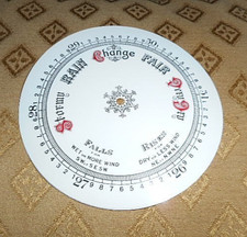 barometer aneroid dial face