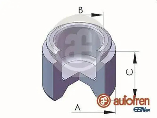 Brake caliper piston rear - brake,