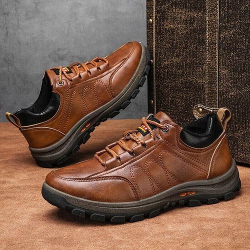 New mens leather shoes - new,