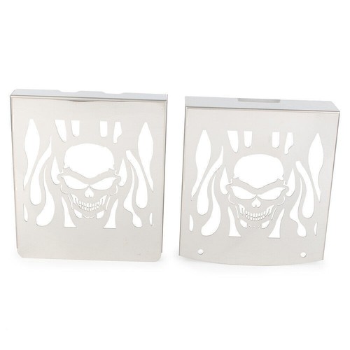 Chrome radiator grill - radiator, cover