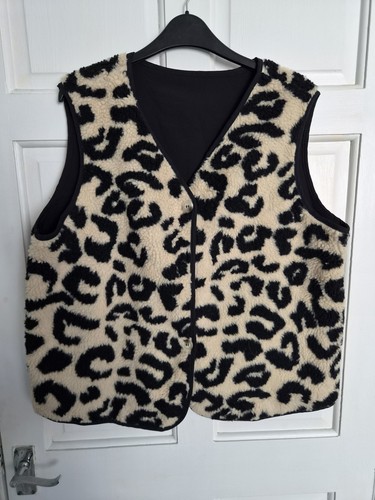 Teddy leopard print - leopard, waistcoat
