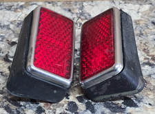 Jaguar / Daimler Series 1 & 2, XJ6 XJ12  & Coupe - Rear Red Reflectors ( Pair )