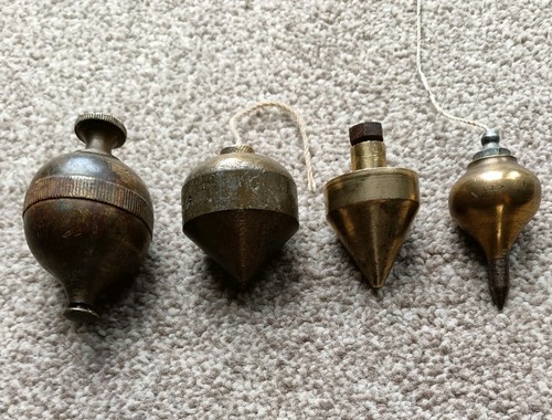 Plumb bobs various sizes - bobs.,