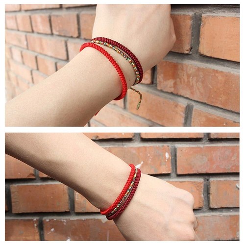 Buddhist knots red - buddhist,
