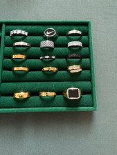 Gold and silver mix rings - gold,