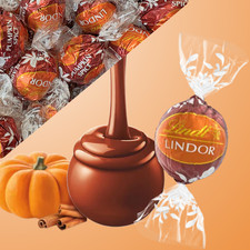 Lindt Lindor | PUMPKIN SPICE MILK CHOCOLATE TRUFFLES