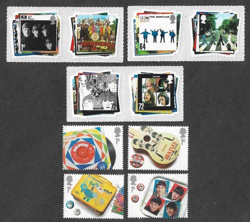 The beatles stamps music - the,