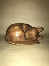 Large Vintage Wooden Carved