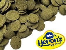 HERONS Spirulina Algae Wafers PLECO CORY SUCKERMOUTH CATFISH SINKING FISH FOOD