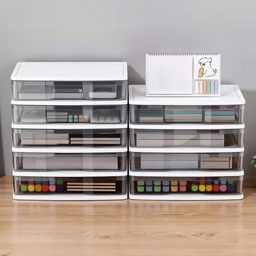 Drawers desktop storage - 3/4/5,