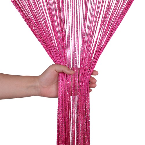 String curtain panels - string,